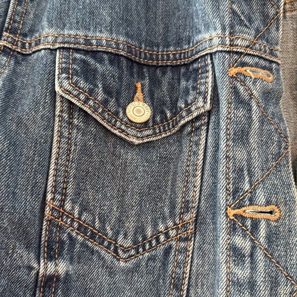 OLD NAVY DENIM JEAN JACKET WOMENS SMALL - Picture 4 of 9